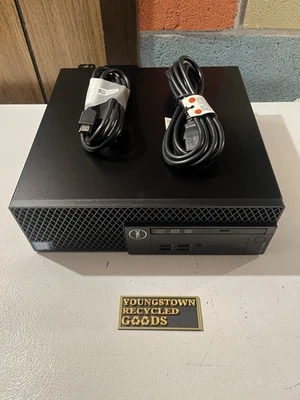 DELL OPTIPLEX 3060 SFF PC INTEL i3-8100 CPU 16GB RAM 2TB HDD W11P - Image 1 of 4