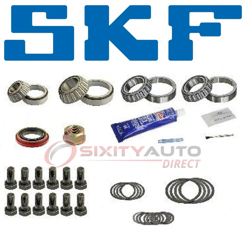 SKF Rear Axle Differential Bearing and Seal Kit for 1982-1997 Ford E-350 vz Foto 1 de 4