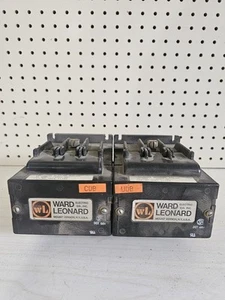 Lot of Two Ward Leonard 5DP1-01100 Contactor 30AMP 500V.DC UNTESTED Parts/Repair - Picture 1 of 8