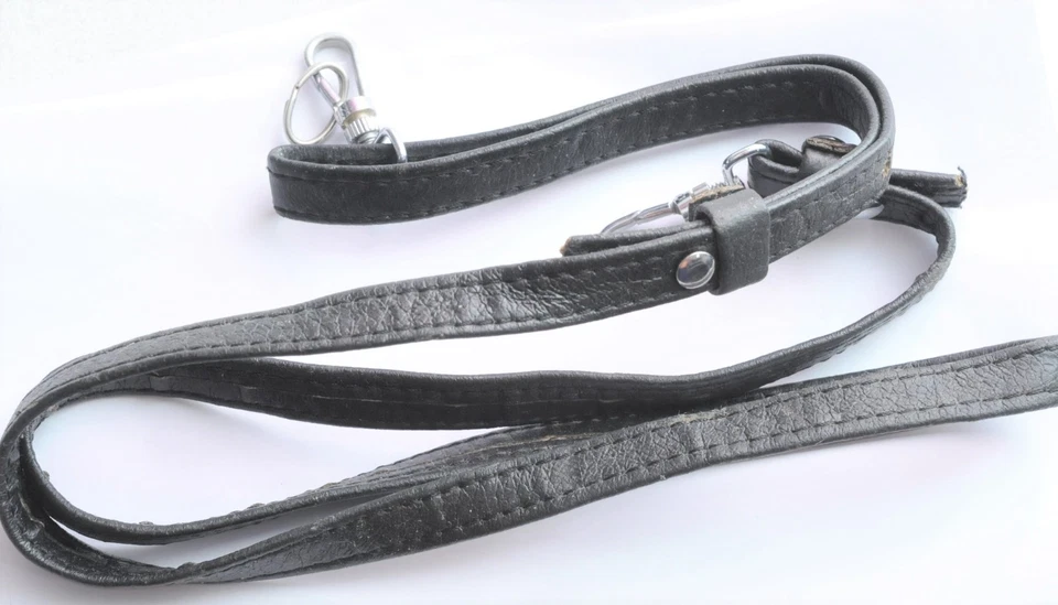 Vintage Slim Black Camera Strap W/Lugs - Image 1 of 2