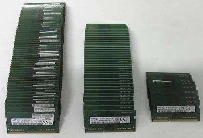 102x Samsung 4GB PC3L SO-DIMM 12800S M471B5173QH0 M471B5173DB0 M471B5173EB0 - Image 1 of 4