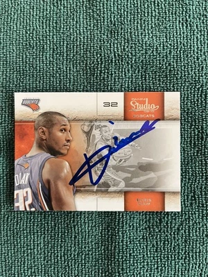 Panini Studio Boris Diaw Bobcats #82 2009-10 autógrafo firmado a mano Foto 1 de 4