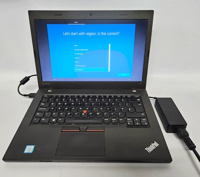 Lenovo ThinkPad L470 14" Laptop, Intel Core i5-6200U, 8GB RAM, 256GB HDD, VGC - Image 1 of 4