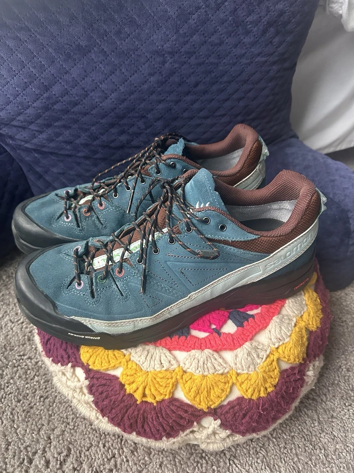 Salomon x Desalpes the Broken Arm Legion Blue GTX Men’s Hiking Shoes Size 11.5 - Image 1 of 4