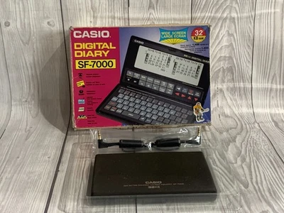 Casio SF 7000 Digital Diary 32k - Boxed Spares or Repair Collectable Prop - Image 1 of 4