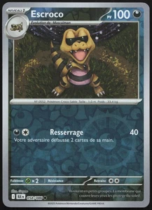 Carte Pokémon Escroco  058/086    Foudre Noire Français - Picture 1 of 2
