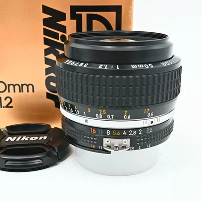 [ Top MINT ] Nikon Ai-s Ais Nikkor 50mm f/1.2 Standard Prime Lens - Image 1 of 4