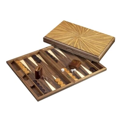 Backgammon - Kassette - Kosmas - Holz - gross - Bild 1 von 4