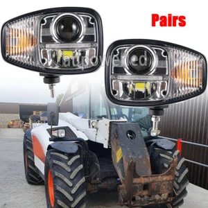 For Bobcat Telehandler Loader T40150,T40170,V518 7164374 LED Headlight Assembly - Picture 1 of 9