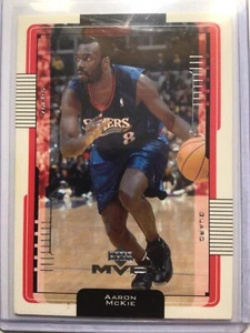 2000-2001 Upper Deck MVP Base Card *ERROR LAST NAME ONLY Back* #124 Aaron Mckie2 - Picture 1 of 2