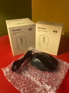 TECKNET Rechargeable Wireless Mouse, 2.4G Silent Mouse, Quiet Click, 6 - Picture 1 of 1