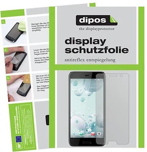 2x Screen Protector for HTC U Play Protection Anti Glare dipos - Picture 1 of 6