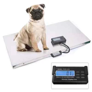 Scale Platform Floor Large Vet Animal Pet Electronic Weigh 300kg/0.1kg 53x43cm - Picture 1 of 10
