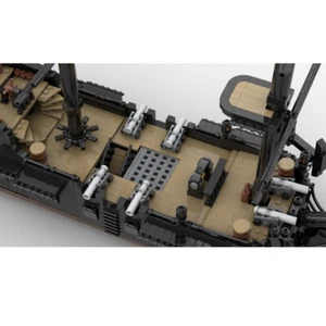 Black Pirate Ship 2478 Parts for Age 14+ Christmas Birthday Gift Collectible - Picture 1 of 2