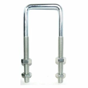 Boulon carré (boulon C) BZP acier doux RHS/SHS étendu - différentes dimensions - Photo 1/2
