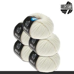 Lana Grossa 5 X 50G Mille II Hilo Mezcla Tejer Ganchillo 47 Colores - Imagen 1 de 95