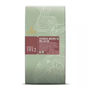 Organic Hibiscus Tea - 25 Tea Bags with Strawberry and Black Tea - Picture 1 of 11