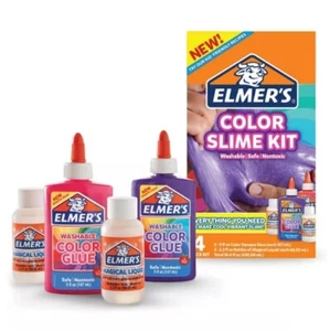 Kit de limo de color pegamento líquido mágico para niños toque de color de Elmers NUEVO - Imagen 1 de 3