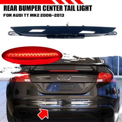 1x Para Audi TT TTS Roadster 07-13 TTRS Coupe Parachoques trasero Reflector Luz trasera Foto 1 de 4