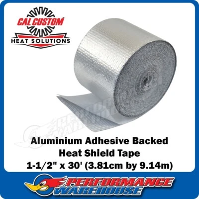 Heat Shield Tape 1-1/2" X 30', Adhesive Backed, Aluminium - CAL-H1047AL - Image 1 of 4