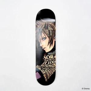 Kingdom Hearts II Skateboard Deck Roxas Square Enix Größe B200 x H800 mm Japan - Bild 1 von 11