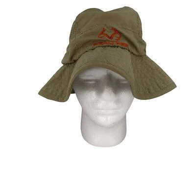 Realtree Hat Cap Strap Back One Size Khaki Mesh Outdoor Fishing Hiking Unisex - Image 1 of 4