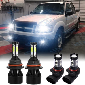 Combo de faros antiniebla altos/bajos LED para Ford Explorer Sport Trac 2001-2005 - Imagen 1 de 12