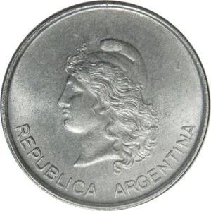 Argentina 10 Centavos Coin | Oudine | Phrygian cap | KM89 | 1983 - Picture 1 of 2