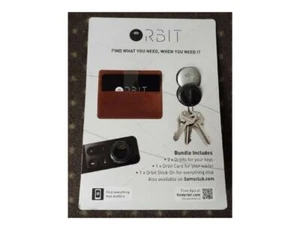 Orbit Find Everything Tracker Bundle with 2 Keys, 1 Card and 1 Stick On | - Picture 1 of 3