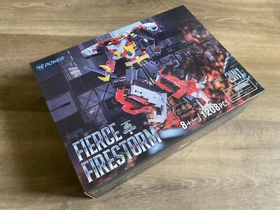VEPOWER Fierce Firestorm Building Kit ~ 2 in 1 ~ 1208 Pieces ~ NEW - Image 1 of 3