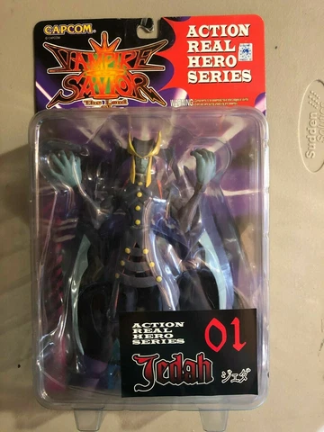 Vintage Vampire Savior Jedah Street Fighter Tekken Marvel Vs Capcom Figure Blue Cover