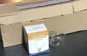 Bulbrite 40G16CL 40W G12 Globe 130V Light Bulb Clear. Lot Of 10 - Picture 1 of 4
