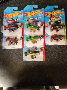 Hot Wheels 2017 50th Airplanes Set Of 7 - Picture 1 of 3