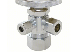 Wartung Lager Multi-Turn Doppel Eck Absperrventil 1/2 x, 1/2x 3/8 Comp. - Bild 1 von 3