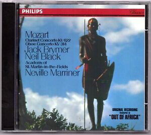 CD ★ MOZART ★ Jack Brymer Neil Black ★ Concerto pour Clarinette ★