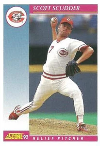 #209 Scott Scudder - Cincinnati Reds - 1992 Score Baseball - Picture 1 of 1
