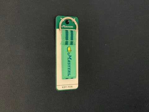 Augusta National Key Fob/Ring "green" Very Hard to Find Cover