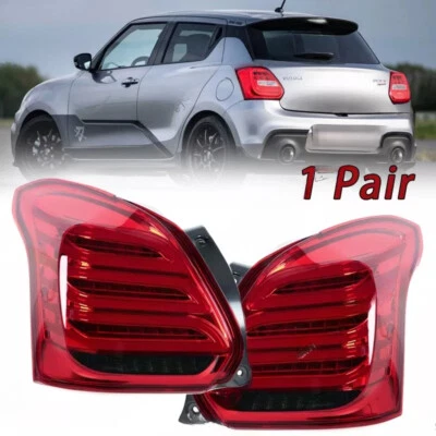Par de luces traseras LED para Suzuki Swift 2017-2010 Foto 1 de 4