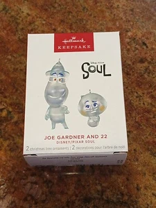  Hallmark 2023 Ornament Soul Joe Gardner and 22 Ltd Ed Disney Pixar 23-55 - Picture 1 of 3