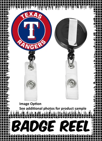 Texas Rangers - Badge Reel - Choose From 12 Designs Cover
