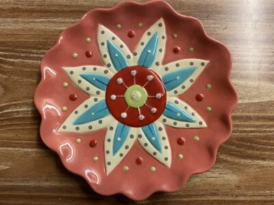 Placa decorativa certificada International Jackie Decker “Aria” 7 3/4” Foto 1 de 3