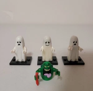 LEGO Ghost Minifigure- Glow In The Dark - Vintage 90s & Ghostbusters - Picture 1 of 2