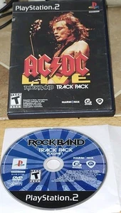 AC/DC Live Rock Band Track Pack & Track Pack V.1 For The Ps2 Tested Read - Picture 1 of 24