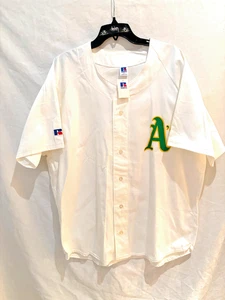 Oakland Athletics jersey-Rare Russell Athletic-XL-Classic Gear-Free Shipping - Picture 1 of 1