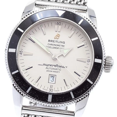 BREITLING Superocean Heritage46 A17320 fecha esfera beige automático para hombre_889445 Foto 1 de 4