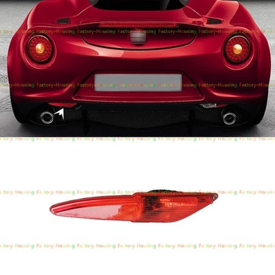 Parachoques trasero izquierdo reflectores luz antiniebla lámpara para Alfa Romeo 4C 2015-2020 Foto 1 de 4