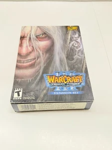 WarCraft 3 The Frozen Throne Expansion Game w/ CD Key and Box - Picture 1 of 7