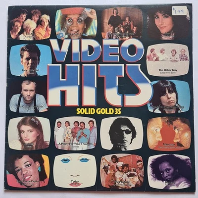 Various Artists – Video Hits-Solid Gold 35 - 1983 - Vinyl Record LP (Rare New Z - Image 1 of 4