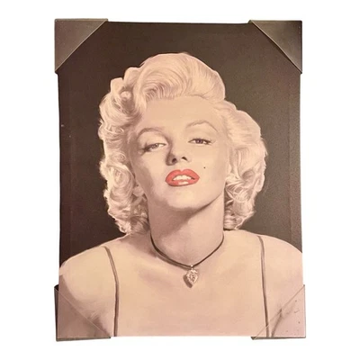 Marilyn Monroe “The Look Of Love” 2015 Lienzo Colgante de Pared Arte Decoración 15”W X 19”L Foto 1 de 2
