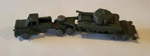Scarce vintage diecast Kemlows Sentry Box Thorneycroft Antar Tank transporter - Picture 1 of 14
